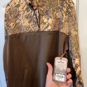 King ranch pullover half zip size 2xl
